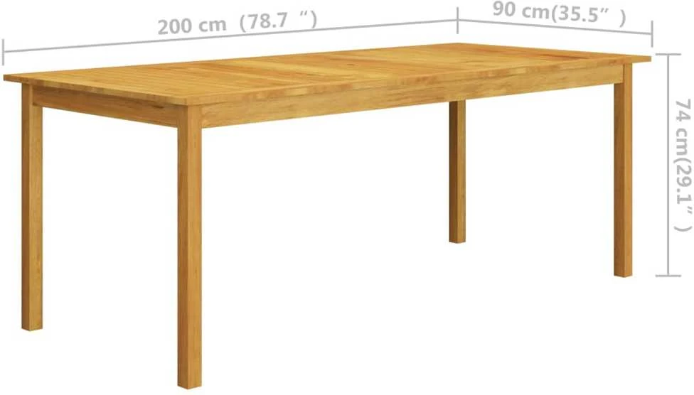 Sodo valgomojo komplektas, 9 dalių, juodas (147877+4x44153)