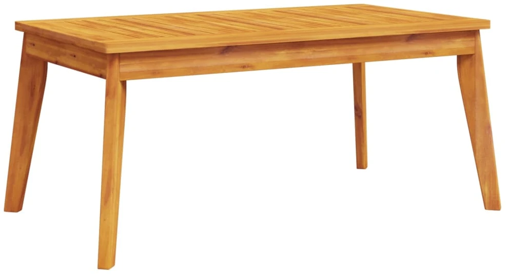 Sodo valgomojo stalas, 100x55x45cm, akacijos medienos masyvas