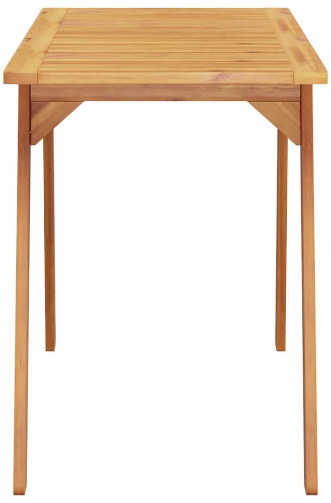 Sodo valgomojo stalas, 110x56x75cm, akacijos medienos masyvas