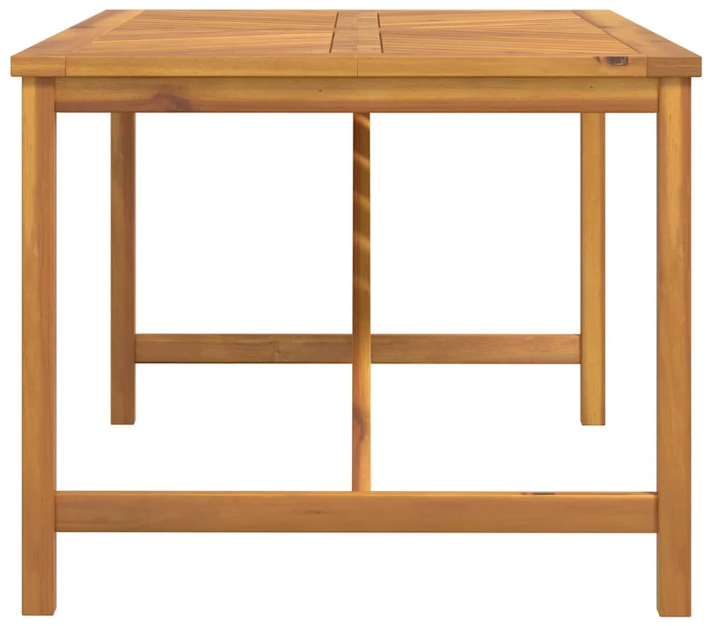 Sodo valgomojo stalas, 150x90x74cm, akacijos medienos masyvas