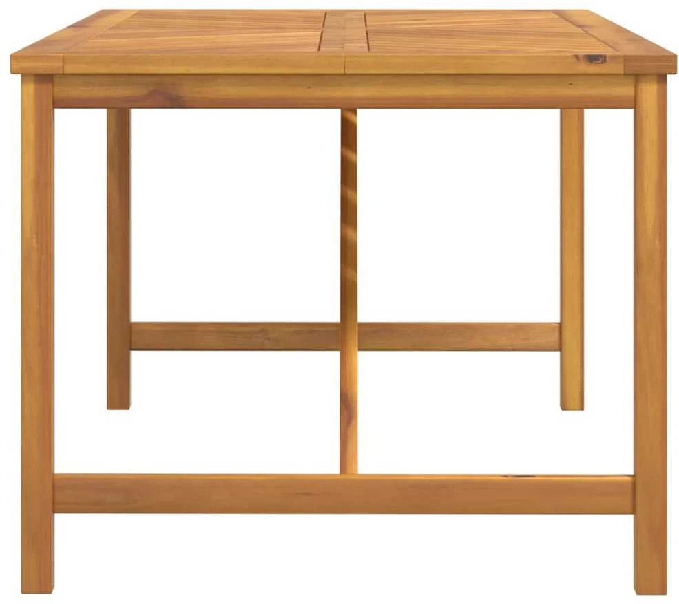 Sodo valgomojo stalas, 150x90x74cm, akacijos medienos masyvas