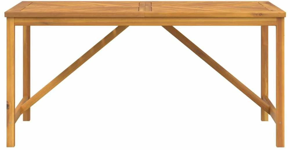 Sodo valgomojo stalas, 150x90x74cm, akacijos medienos masyvas