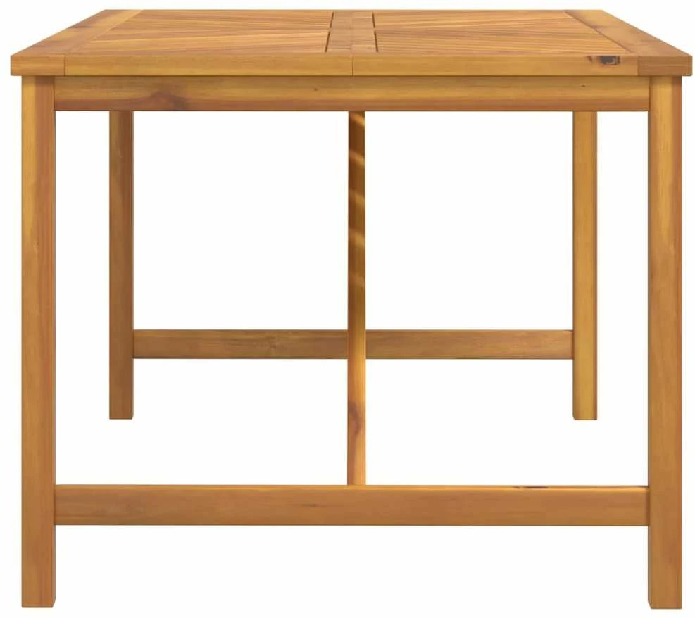 Sodo valgomojo stalas, 150x90x74cm, akacijos medienos masyvas