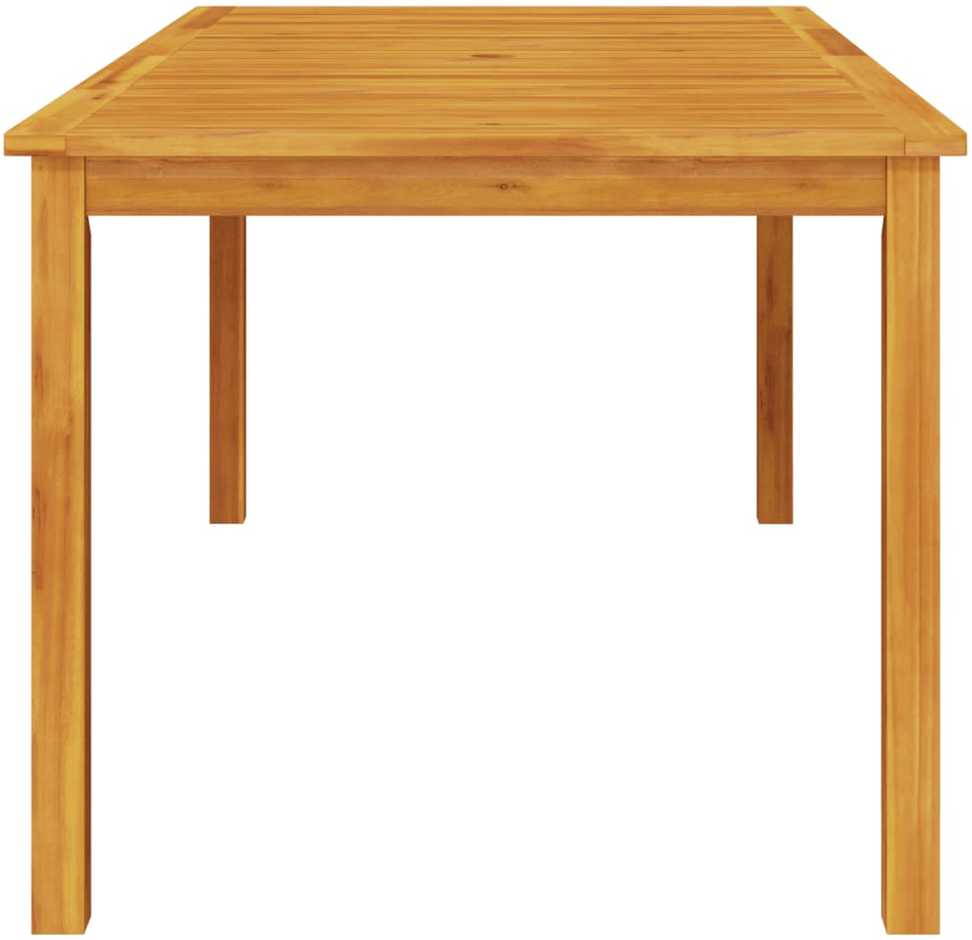 Sodo valgomojo stalas, 180x90x75cm, akacijos medienos masyvas