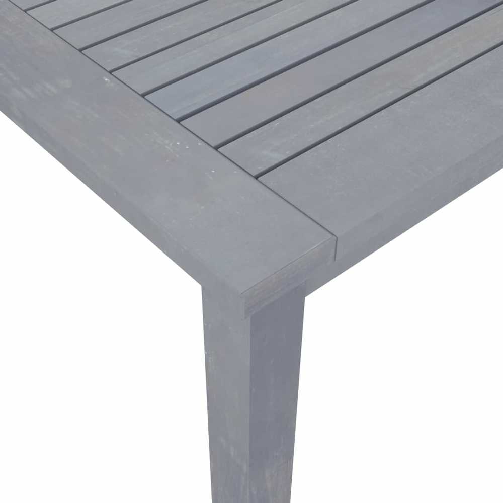 Sodo valgomojo stalas, 88x88x74cm, akacijos medienos masyvas