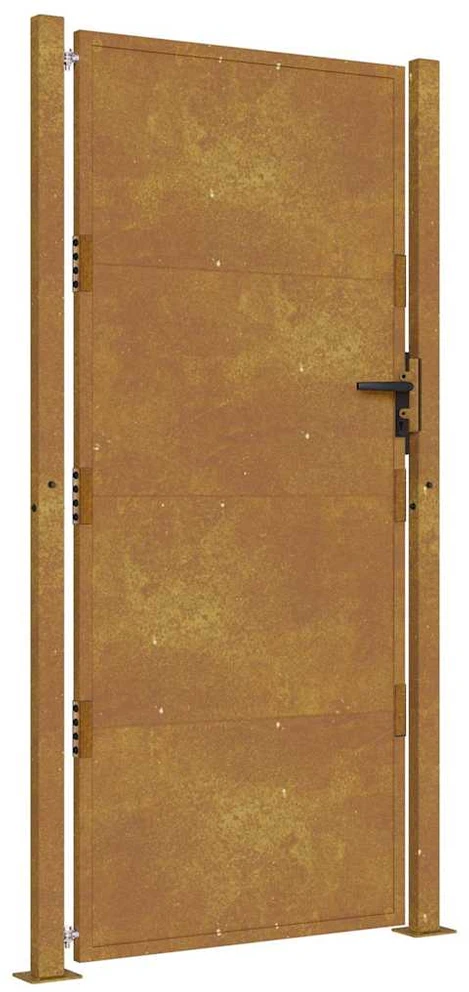 Sodo vartai, 105x205cm, corten plienas