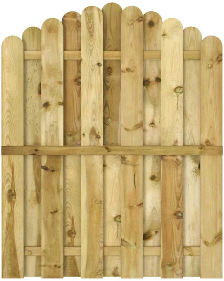 Sodo vartai, 100x125cm, impregnuota pušies mediena