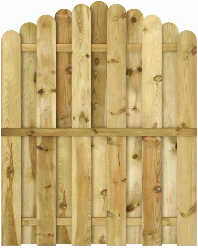 Sodo vartai, 100x125cm, impregnuota pušies mediena