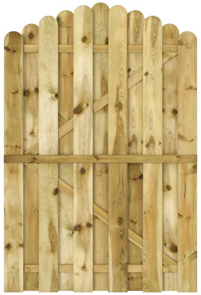 Sodo vartai, 100x150cm, impregnuota pušies mediena