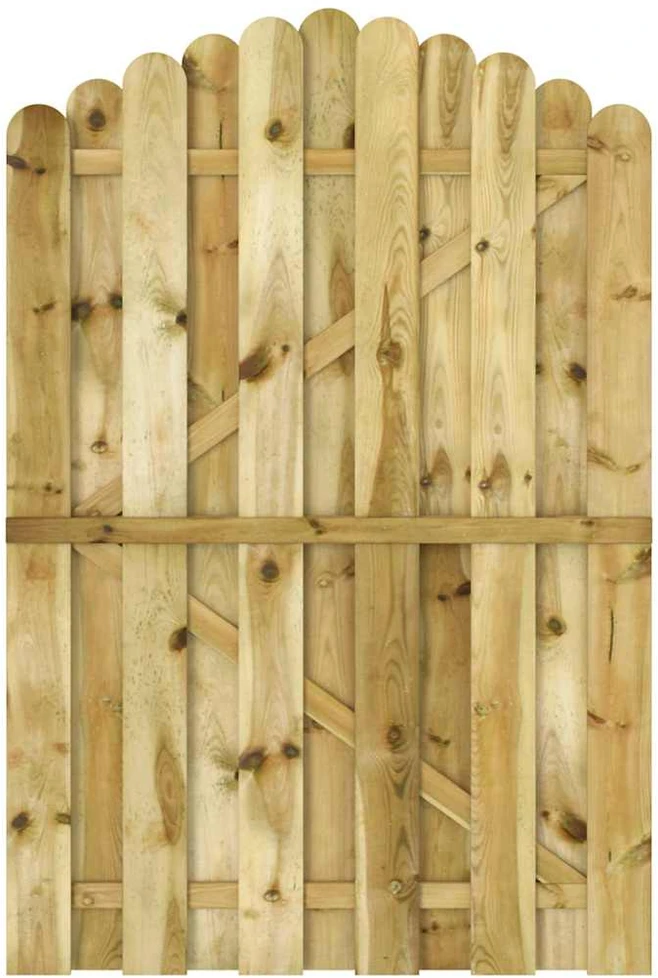Sodo vartai, 100x150cm, impregnuota pušies mediena