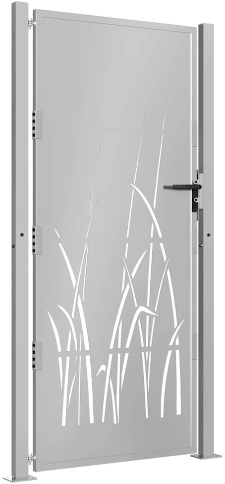 Sodo vartai, 105x180cm, corten plienas, žolės dizaino