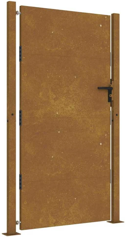 Sodo vartai, 105x180cm, corten plienas