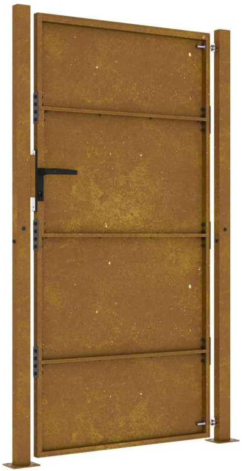 Sodo vartai, 105x180cm, corten plienas
