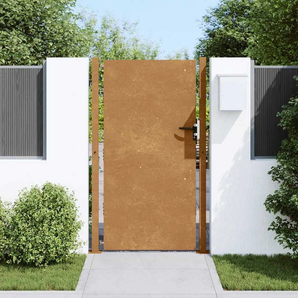 Sodo vartai, 105x180cm, corten plienas