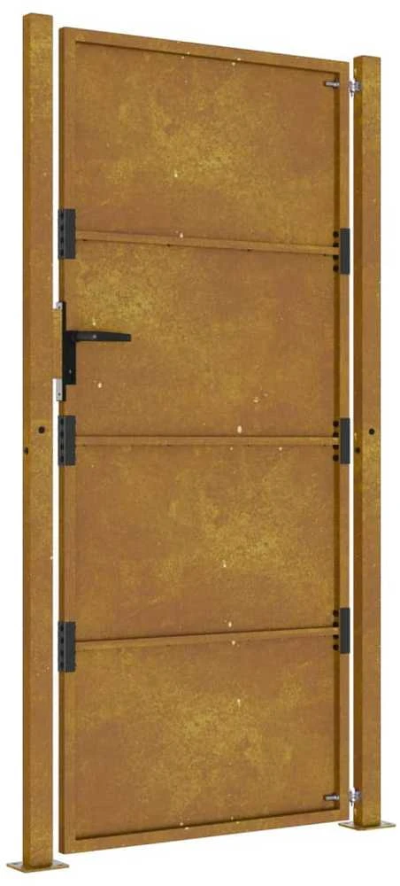 Sodo vartai, 105x180cm, corten plienas