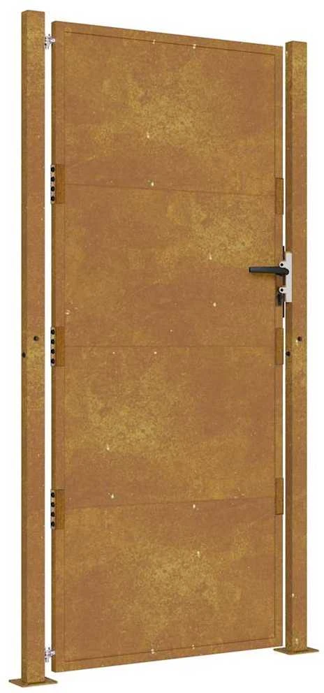 Sodo vartai, 105x180cm, corten plienas