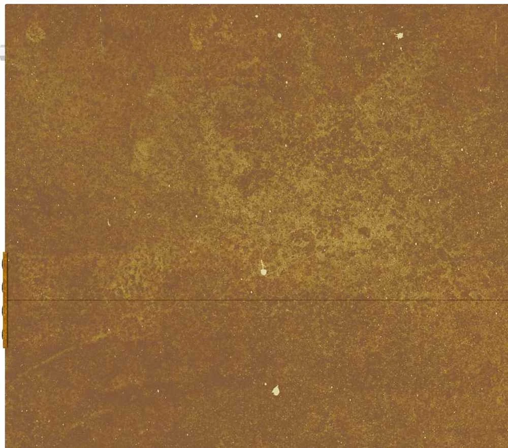 Sodo vartai, 105x205cm, corten plienas