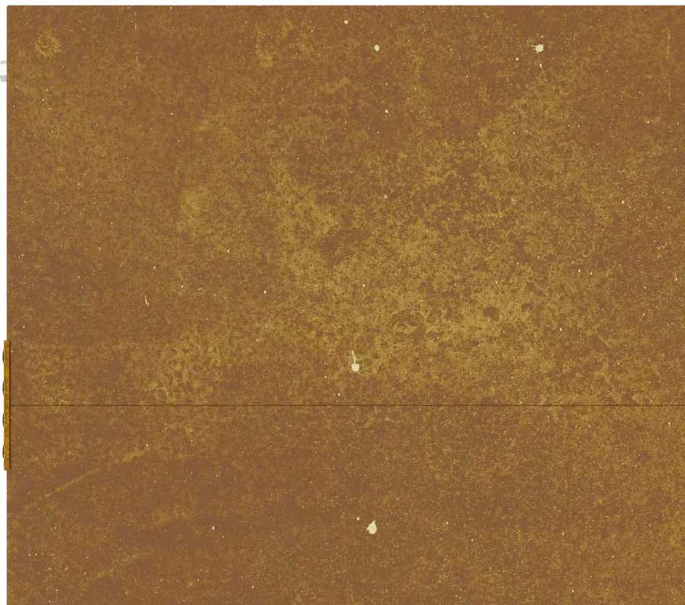 Sodo vartai, 105x80cm, corten plienas