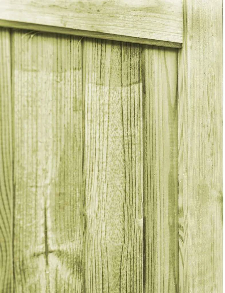 Sodo vartai, 2vnt., 300x100cm, impregnuota pušies mediena