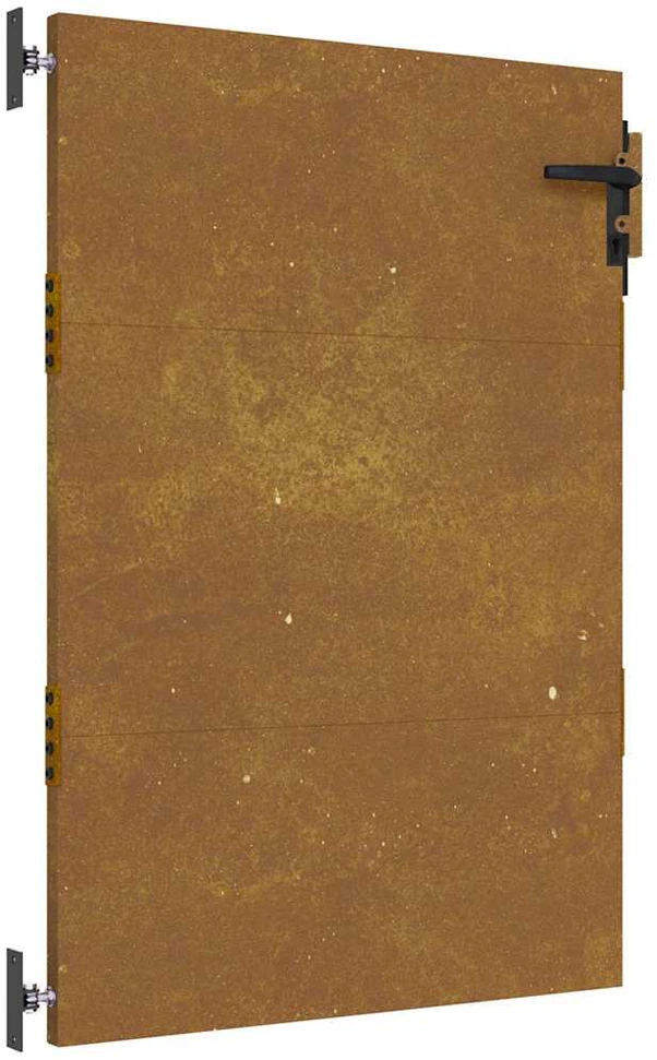 Sodo vartai, 85x125cm, corten plienas