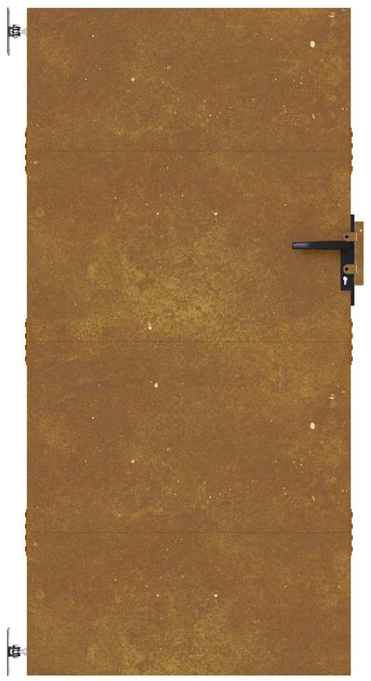 Sodo vartai, 85x200cm, corten plienas