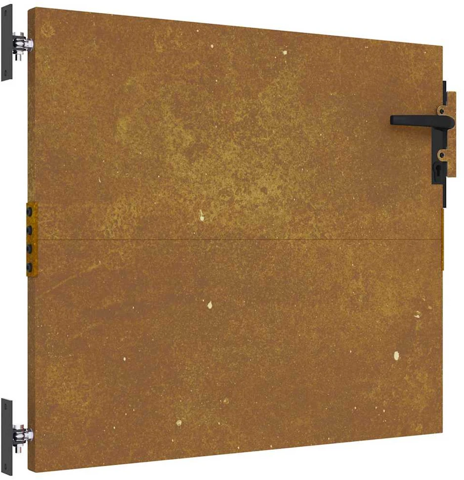 Sodo vartai, 85x100cm, corten plienas