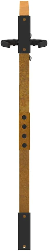 Sodo vartai, 85x100cm, corten plienas