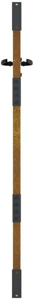 Sodo vartai, 85x125cm, corten plienas, bambuko dizaino