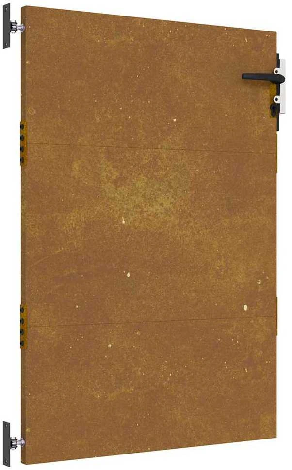 Sodo vartai, 85x125cm, corten plienas