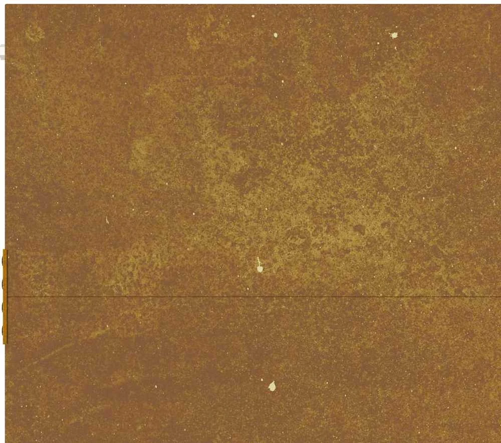 Sodo vartai, 85x75 cm, Corten plienas