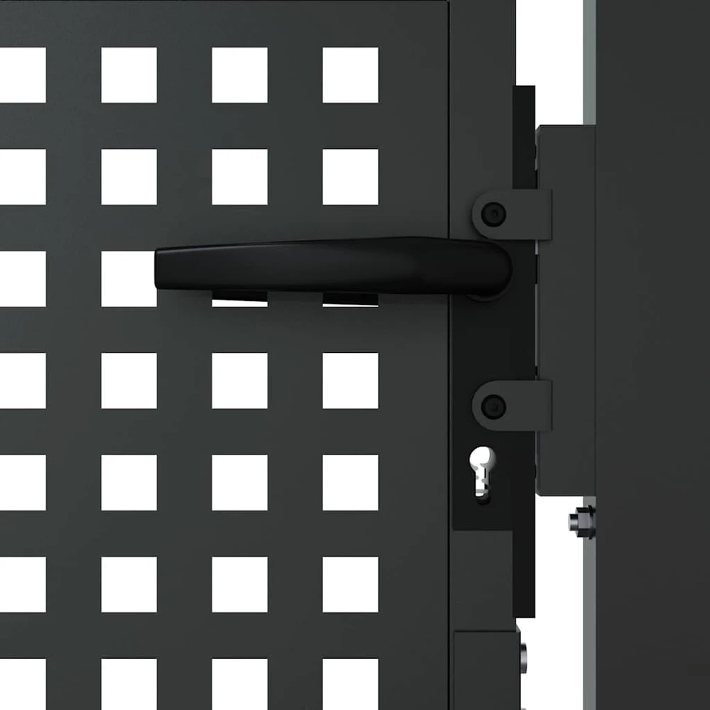 Sodo vartai, antracito spalvos, 105x225cm, plienas