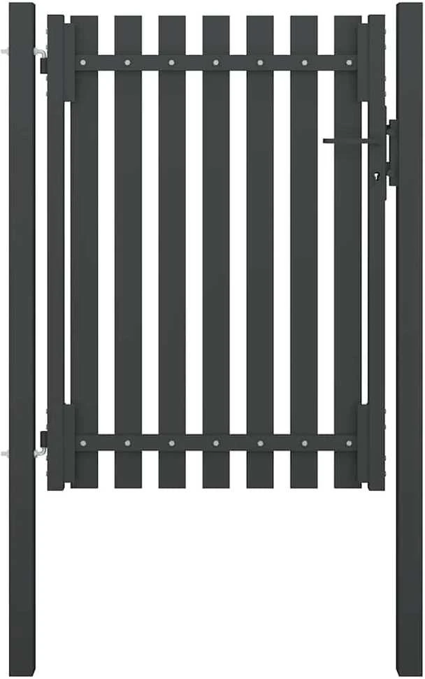 Sodo vartai, antracito spalvos, 1x1,7m, plienas