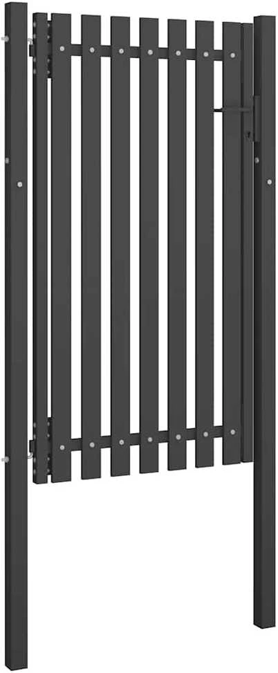 Sodo vartai, antracito spalvos, 1x2,25m, plienas