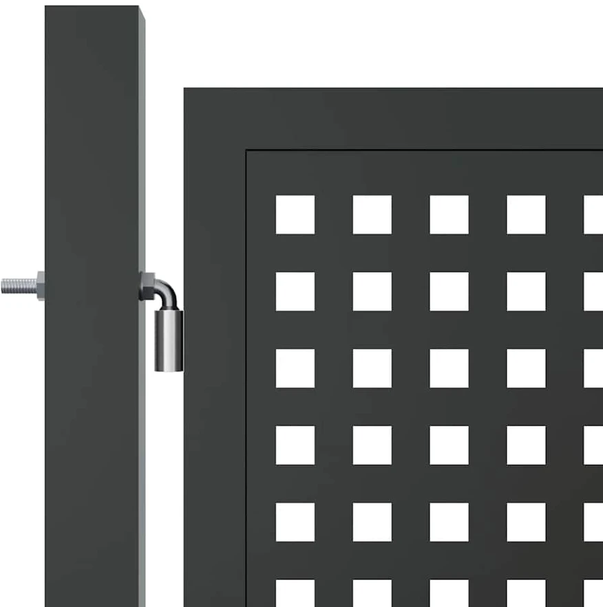 Sodo vartai, antracito spalvos, 400x125cm, plienas