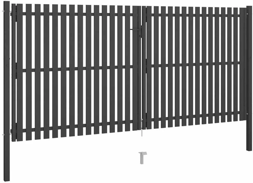Sodo vartai, antracito spalvos, 4x2,25m, plienas
