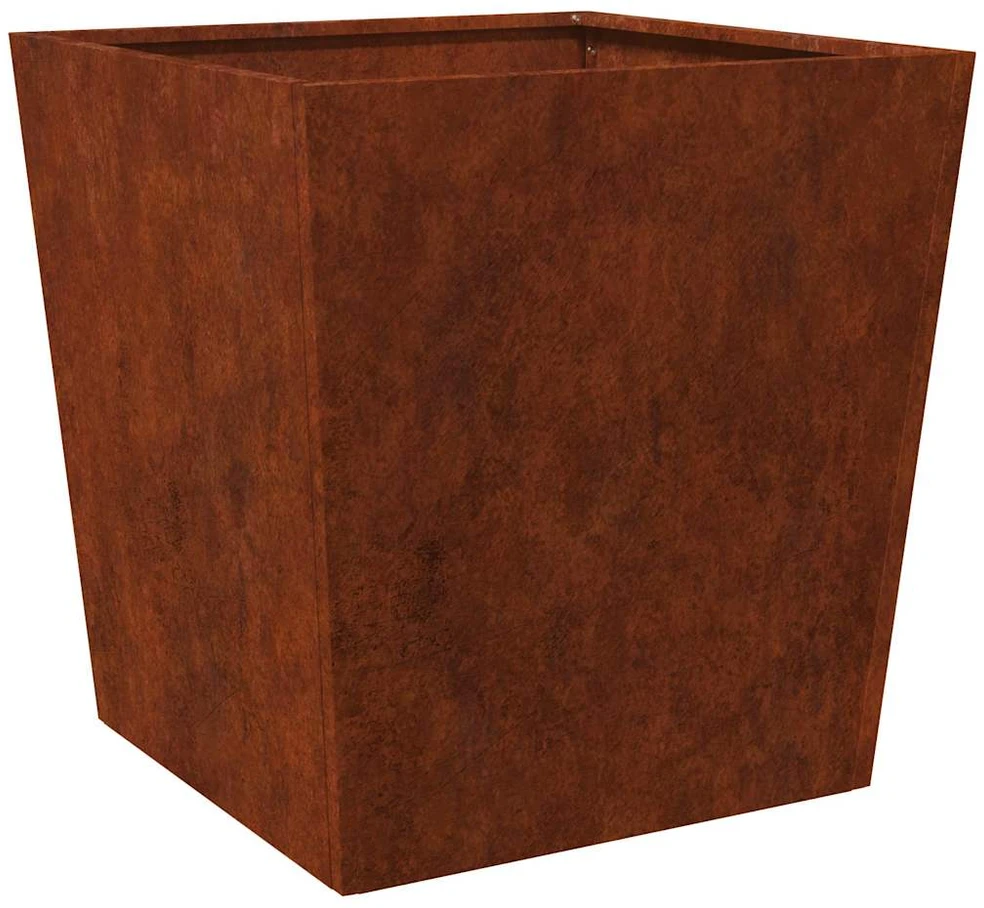 sodo vazonai 2 vnt 50x50x50 cm oro sąlygoms atsparus plienas