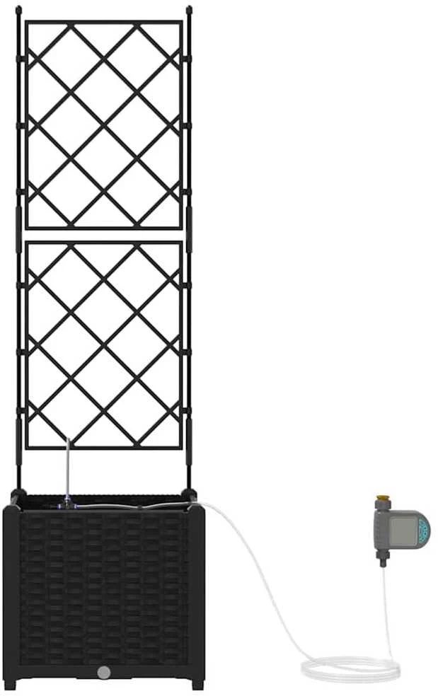 Sodo vazonas Juoda 40 x 40 x 142 cm PP