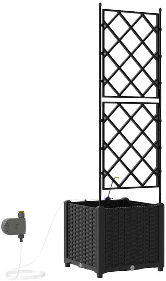 Sodo vazonas Juoda 40 x 40 x 142 cm PP