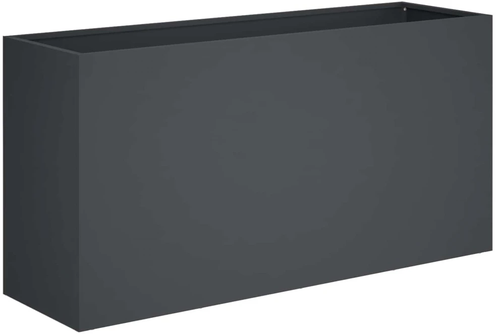 Sodo vazonas 2 vnt. Antracito 100 x 30 x 50 cm