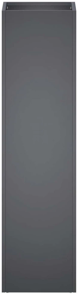 Sodo vazonas 2 vnt. Antracito 20 x 20 x 75 cm