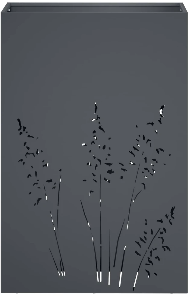 Sodo vazonas 2 vnt. Antracito 50 x 30 x 75 cm