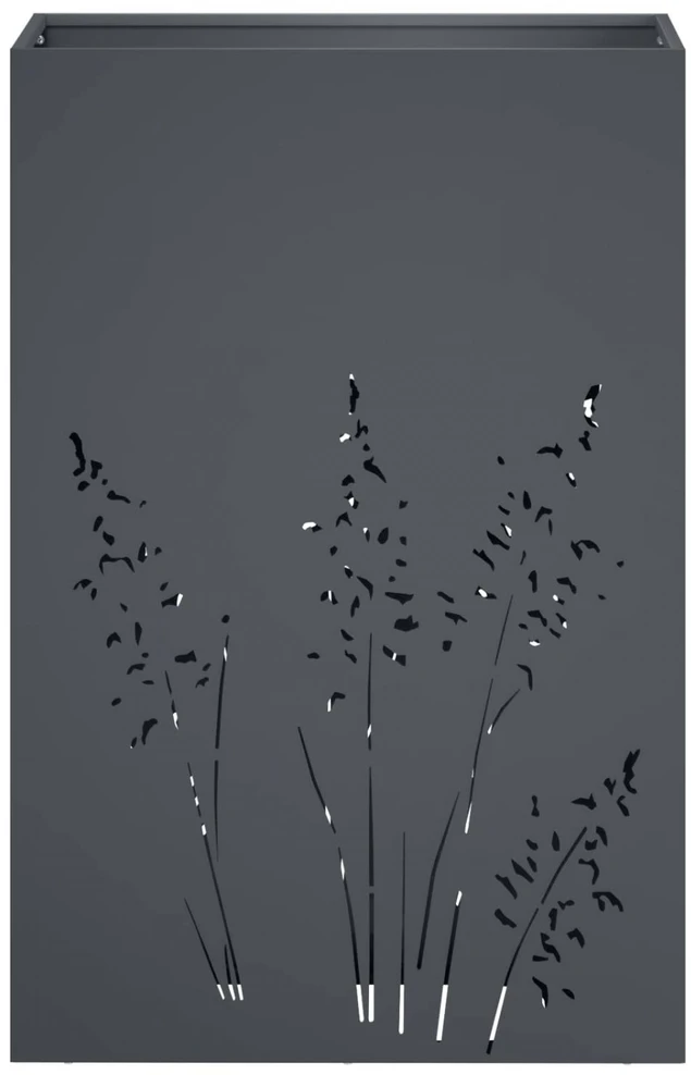 Sodo vazonas 2 vnt. Antracito 50 x 30 x 75 cm