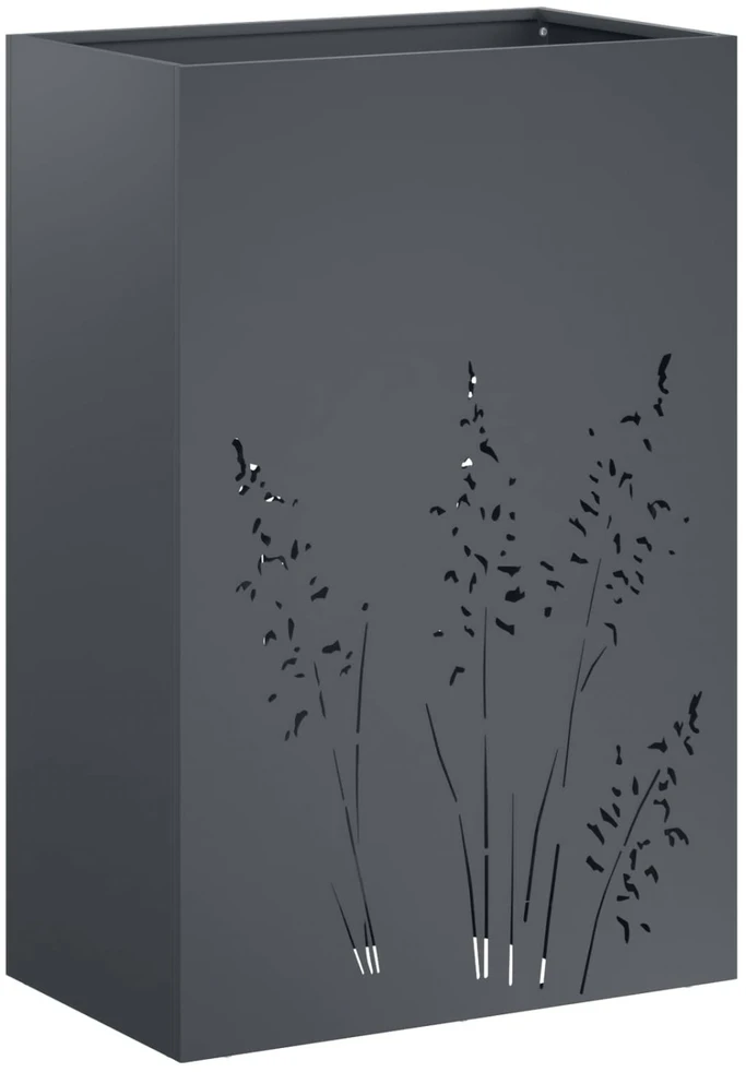 Sodo vazonas 2 vnt. Antracito 50 x 30 x 75 cm
