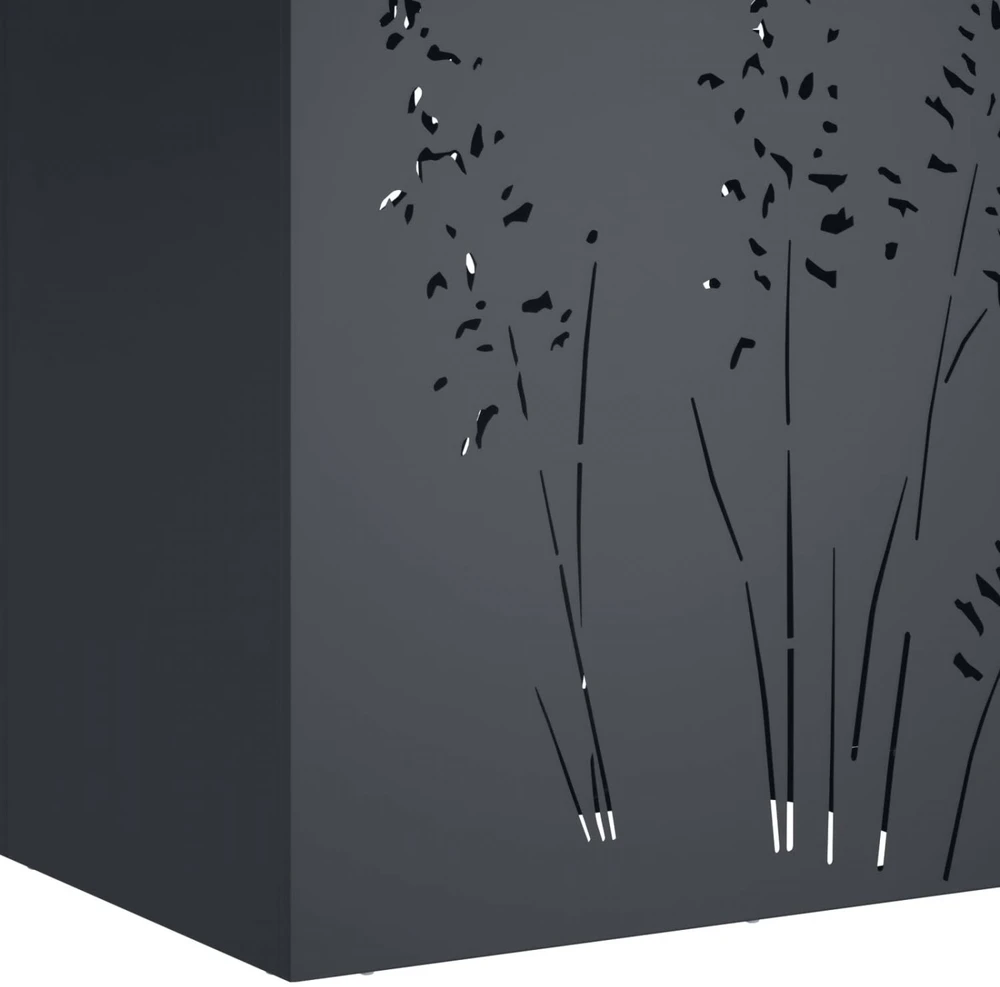 Sodo vazonas 2 vnt. Antracito 50 x 30 x 75 cm