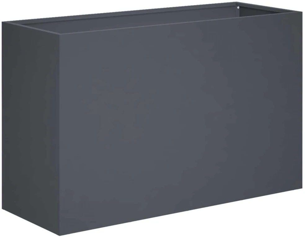 Sodo vazonas 2 vnt. Antracito 80 x 30 x 50 cm