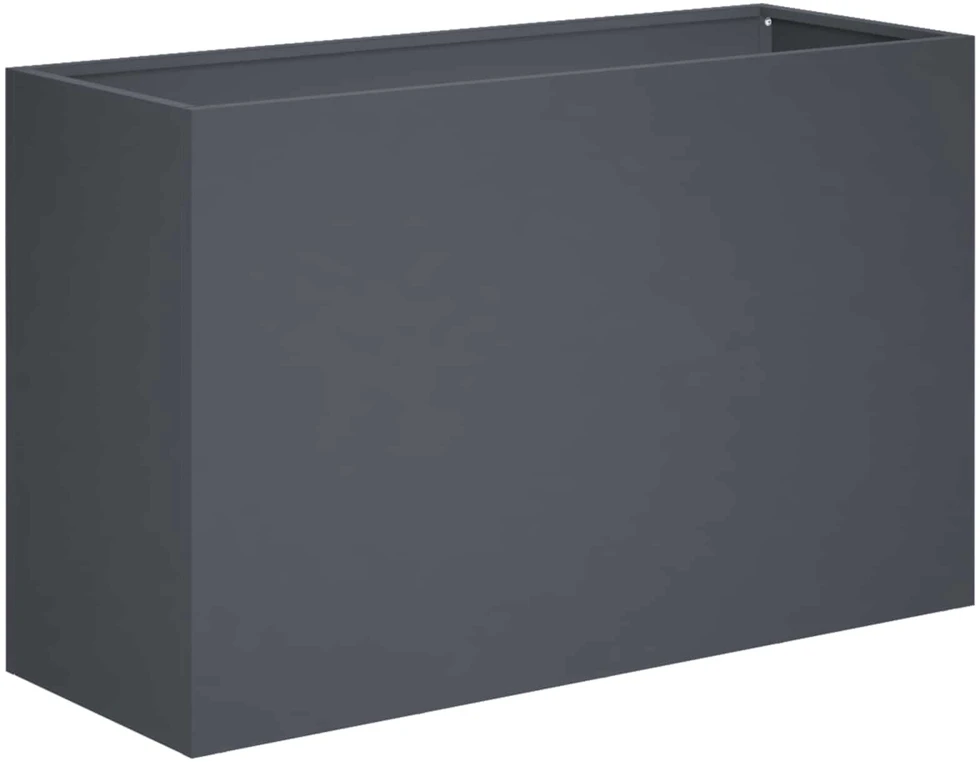 Sodo vazonas 2 vnt. Antracito 80 x 30 x 40 cm