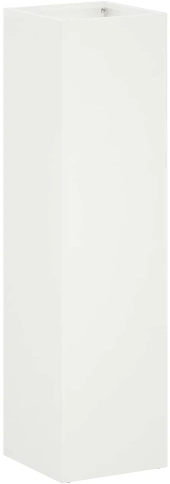 Sodo vazonas 2 vnt. Balta 20 x 20 x 75 cm