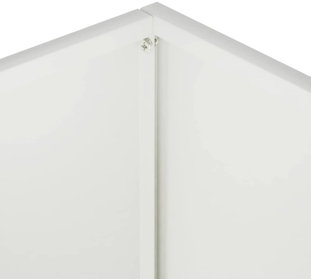 Sodo vazonas 2 vnt. Balta 40 x 20 x 75 cm