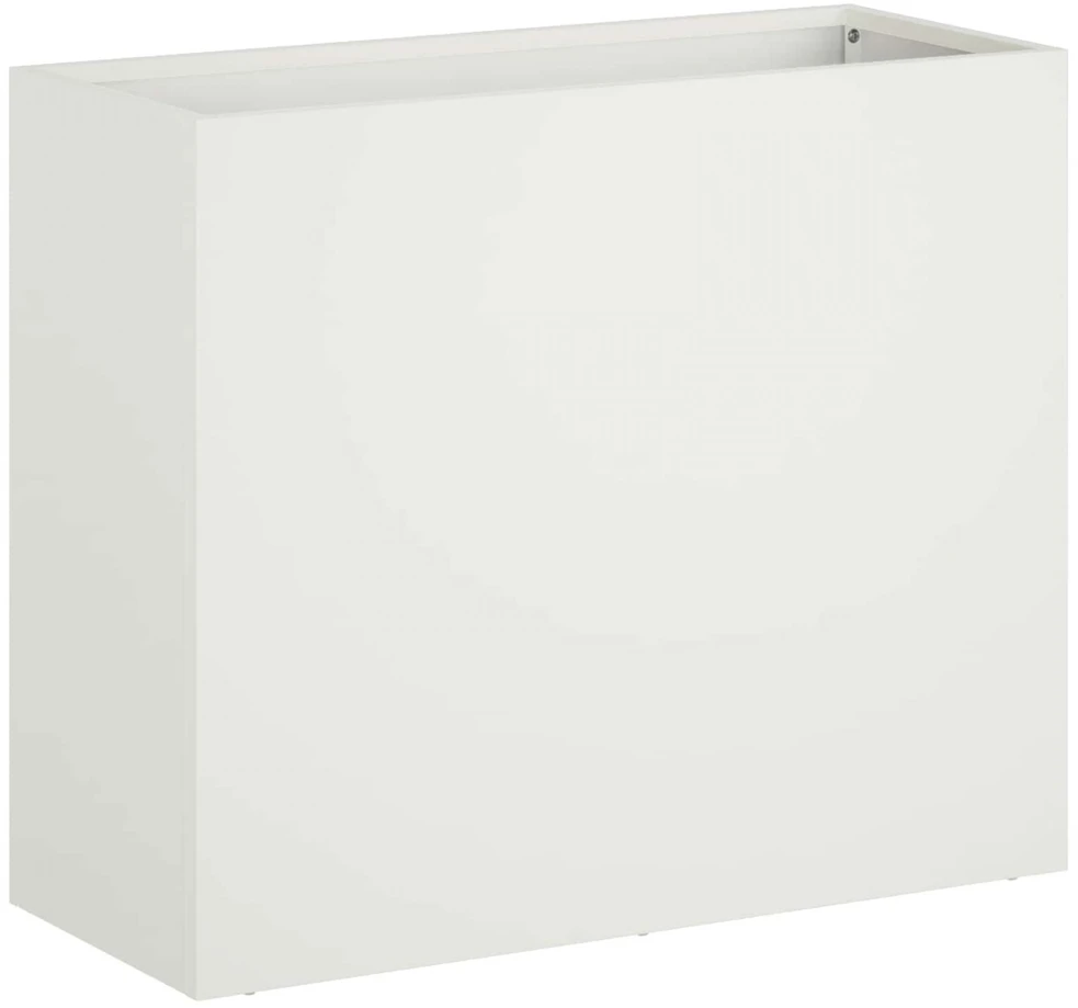 Sodo vazonas 2 vnt. Balta 50 x 20 x 40 cm