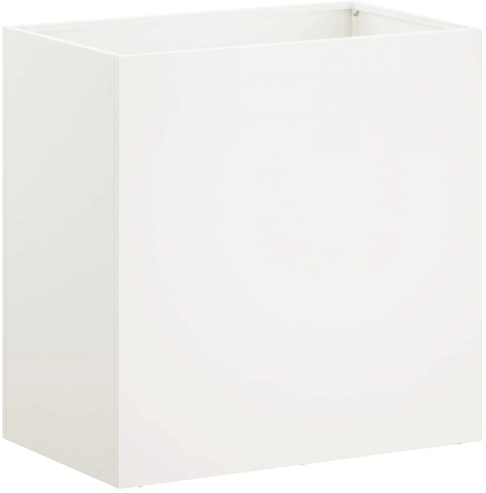 Sodo vazonas 2 vnt. Balta 50 x 30 x 40 cm
